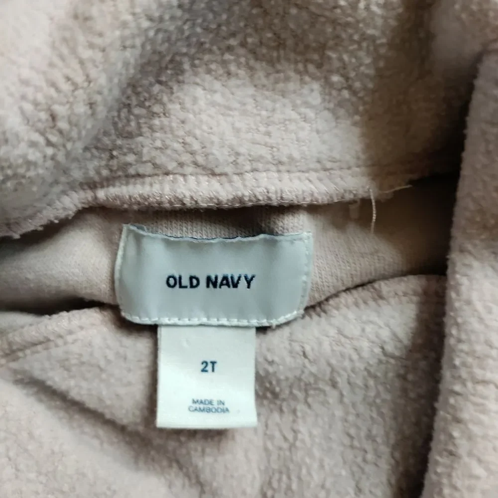 Old Navy girls size 2T cowl neck long sleeve sweater light purple long sleeve